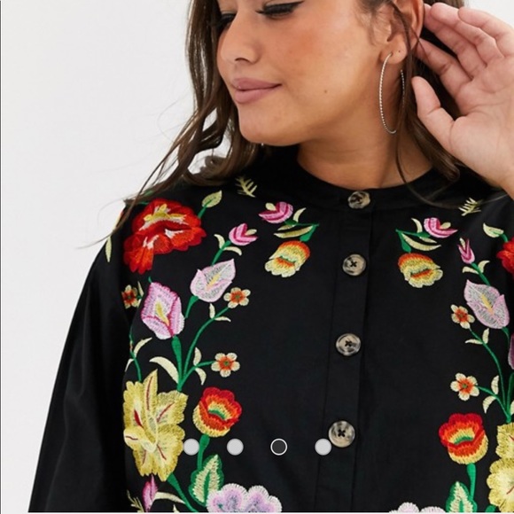 Floral Smock Dress - Picture 2 of 5